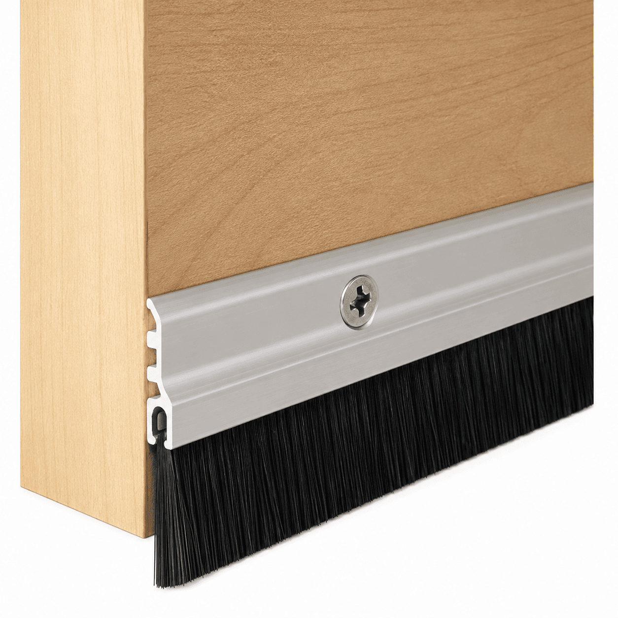 Door Seal (Aluminium + Brush/Rubber) (SA-24) — aluminium hardware supplied in Raipur