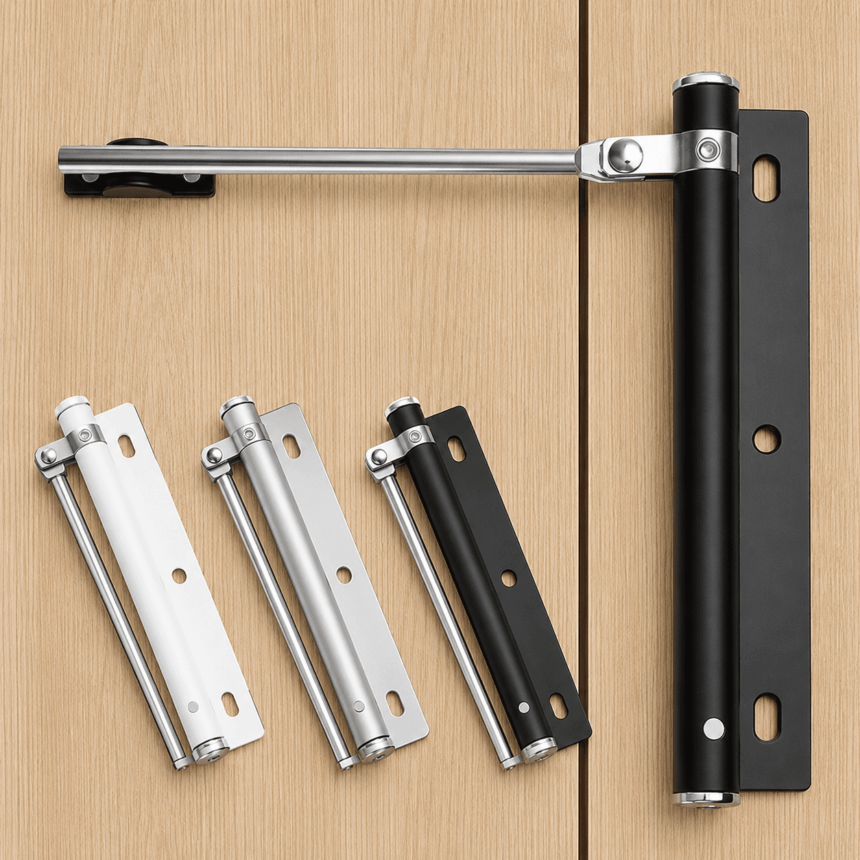 Pencil Door Closer (SA-43) — aluminium hardware supplied in Raipur