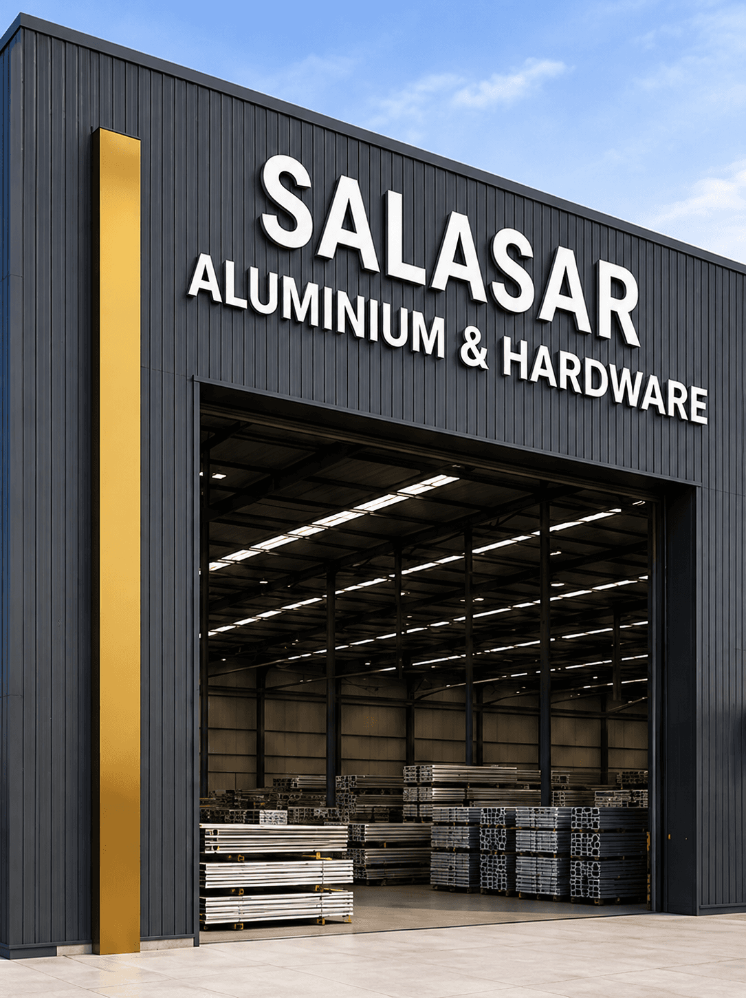 Salasar Aluminium & Hardware Storefront & Stock Hub
