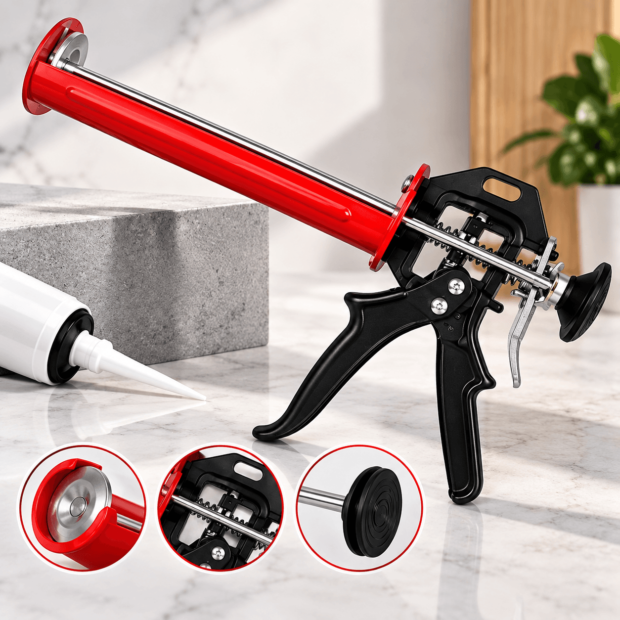 Silicone Gun (SA-57) — aluminium hardware supplied in Raipur