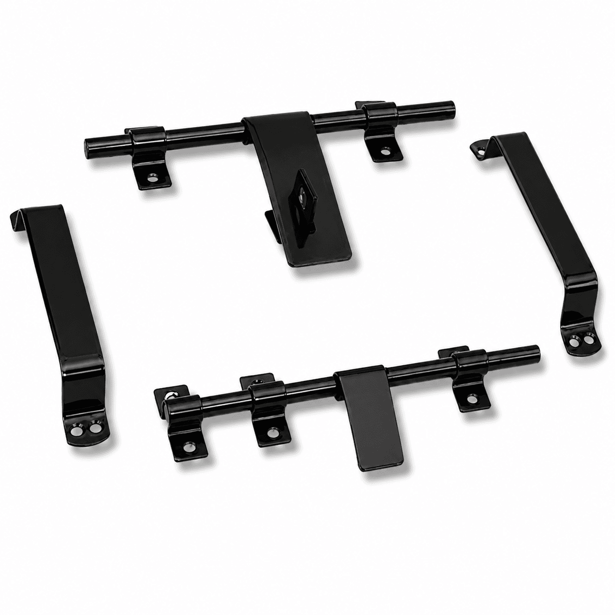 SS Mini Black Door Kit (SA-31) — aluminium hardware supplied in Raipur