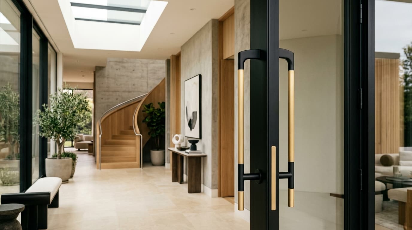 Aluminium Door Handle Types Explained: D, H, American and Taiwan